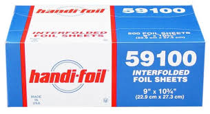 FOIL POP-UP SHEETS / 9" X 10.75" (500/BOX) (6/CS)