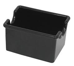 PLASTIC SUGAR PACK HOLDER (BLACK)