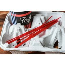 SIP STIR STRAW / 7.5" / RED WI TH WHITE STRIPE (1,000/BOX) (1