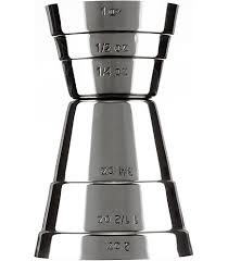 JIGGER 3/4 OZ. X 1-1/4 OZ.