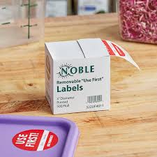 USE FIRST LABEL / ROUND / 3 INCH / WITH DISPENSER CARTON