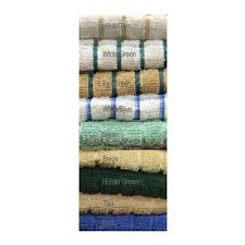 KITCHEN TOWEL / 15 X 25 / OFF WHITE-TAN / DOZEN (12DZ/CS)