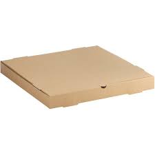 18 X 18 CORRUGATED KRAFT PIZZA BOX (50/CS)