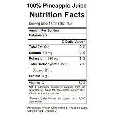 PINEAPPLE JUICE / BLUEBIRD / 5.5 OZ SMALL CANS (48/CS)