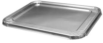 FOIL STEAM TABLE PAN LID / HALF SIZE (100/CS)