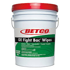 BETCO GE FIGHT BAC / DISINFECT ING WIPES (500/BUCKET)