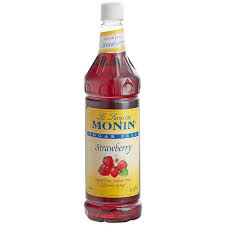 STRAWBERRY SUGAR FREE / MONIN / 1 LITER / (4/CS)