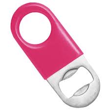 OPENER-MINI VINYL FLUORESCENT PINK