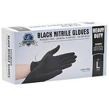 NITRILE GLOVE / MEDIUM / BLACK / HD / EMPRESS [EACH]