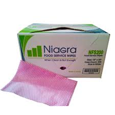 13 X 20 / PINK FOOD SERVICE WIPE  (200/CS) (CHICOPEE CHIX)