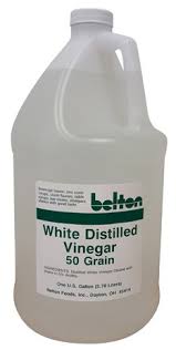 VINEGAR / WHITE / DISTILLED 5% / 2 GALLONS [CASE]