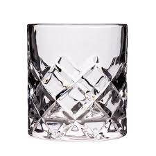 14 OZ BARCONIC DIAMOND CUT OLD FASHIONED GLASS / 24 PER CASE