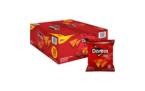 DORITOS, NACHO CHEESE, 1 OZ BAGS, 50 PER CASE