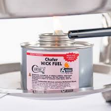 6 HOUR WICK CHAFING DISH FUEL WITH SAFETY TWIST CAP (24/CS)