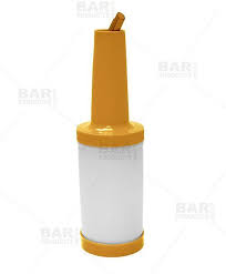 YELLOW PRO FLOW JUICE POURERS - HALF GALLON