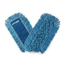 36" BLUE LOOPED END DUST MOP HEAD (EACH)