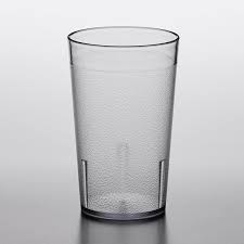 9 OZ CLEAR PEBBLED TUMBLER / 12 PER PACK