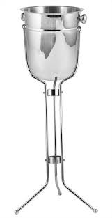 CHAMPAGNE BUCKET STAND / STAINLESS STEEL (EACH)