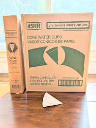 4.5 OZ CONE CUP / ROLLED RIM (200/25/5,000)
