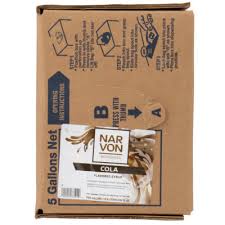 NARVON 5 GALLON BAG IN BOX OLD FASHIONED COLA BEVERAGE /