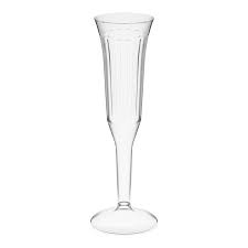 CHAMPAGNE FLUTE / 5 OZ / PLASTIC / ONE-PIECE (8/PACK)