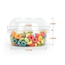 CHOICE 8 OZ ULTRA CLEAR RECYCLED PET DELI CONTAINER &