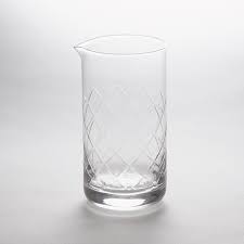AMERICAN METALCRAFT MGD25 25 OZ. DIAMOND CUT MIXING GLASS