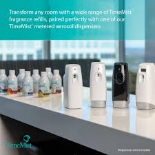 DISPENSER / METERED AEROSOL AIR FRESHENER SYSTEM