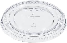 662TS / STRAW-SLOT COLD CUP LI DS, 9OZ-20OZ CUPS, CLEAR (10/1