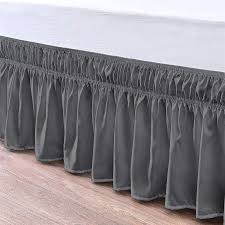 BED SKIRT / CASTLE ROCK GREY / KING / 78 X 80 X 15 (EACH)