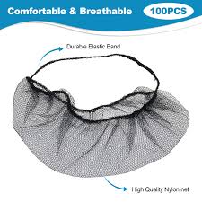 BEARD NET / BLACK NYLON / 18" (EACH)