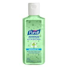 ADVANCED ALCOHOL GEL SANITIZER  / WITH ALOE / 1 GAL. (4/CS)