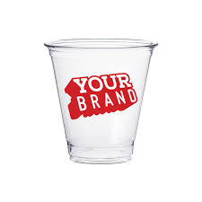 LOGO / 12 OZ PET COLD CUP / 2 COLOR (1,000/CS)