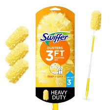 SWIFFER / HEAVY DUTY DUSTER W/  PLASTIC HANDLE / EXTENDS TO 3