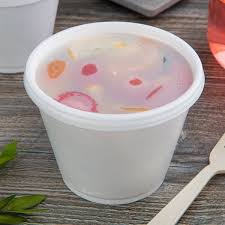 20JL / TRANSLUCENT VENTED PLASTIC LIDS / FITS 6-32 OZ