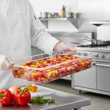 FULL SIZE / CLEAR / POLYCARBONATE FOOD PAN / 4"