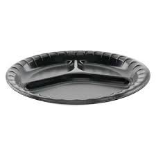 10.25" BLACK PLATE LAMINATED F OAM | CASE 500, 4 BAGS, 125 PE