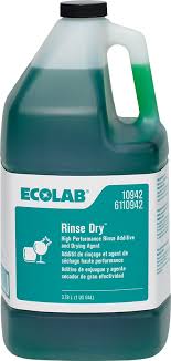 SUPER DRI COMMERCIAL RINSE AID / 4 GALLONS [CASE]