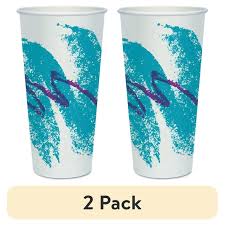 16 OZ PAPER COLD CUP / JAZZ DE SIGN (20/50/1,000)