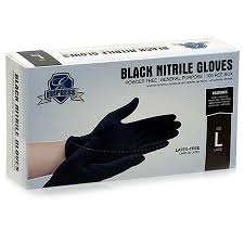 NITRILE GLOVE / SMALL / BLACK / HD / EMPRESS [EACH]