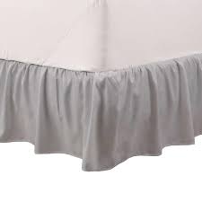 BED SKIRT / CASTLE ROCK GREY / QUEEN / 60 X 80 X 15 (EACH)