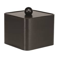 ICE BUCKET LID / GLAMOUR / BLACK / SQUARE (EACH)