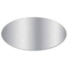 FLAT FOIL BOARD LIDS FOR 9" ROUND CONTAINERS (500/CS)