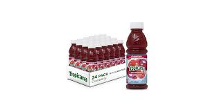*TROPICANA CRANBERRY JUICE -  10 OZ BOTTLE / 24 PER CASE