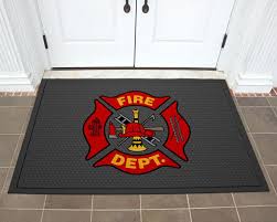 LOGO WIPER MAT . OYO HOTELS / 4' X 6' / BLACK-RED