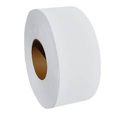 JUMBO ROLL BATH TISSUE / 9" / 2-PLY / 12 PER CASE [JTIS]