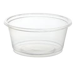 4 OZ PORTION CUP / CLEAR (20/125/2,500)