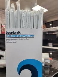 WRAPPED STRAW / BLACK (24/500/ 12,000) (WST)
