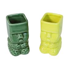 BARCONIC TIKI DRINKWARE / SHOT / YELLOW / 2 OZ (EACH)