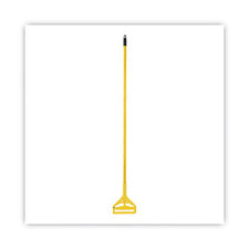 MOP HANDLE / YELLOW / QUICK  CHANGE / 60" ALUMINUM (EACH)